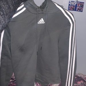 Adidas crop hoodie